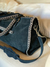signature bag  Blue/silver voyager