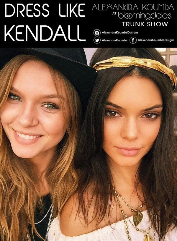 Alexandra Koumba at Bloomingdales trunk show NYC