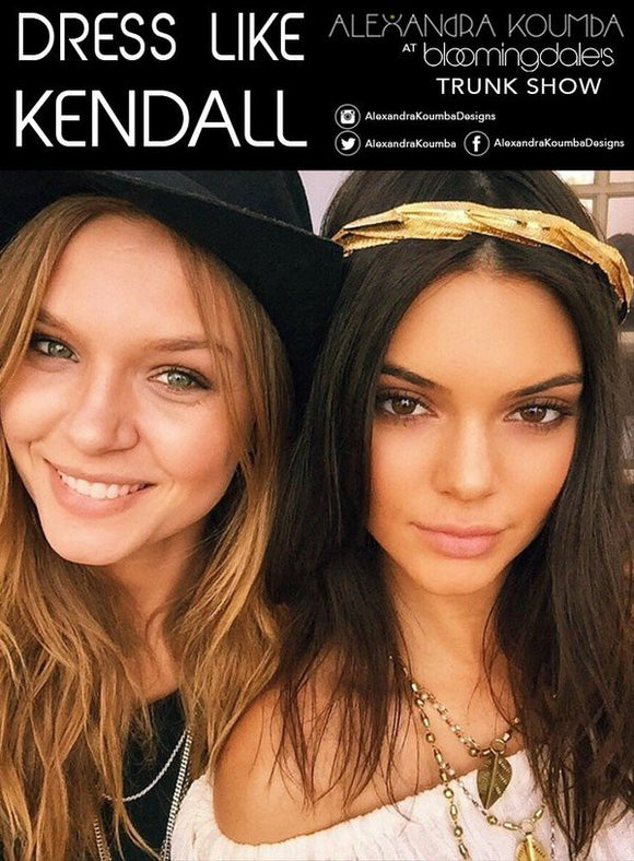 Alexandra Koumba at Bloomingdales trunk show NYC