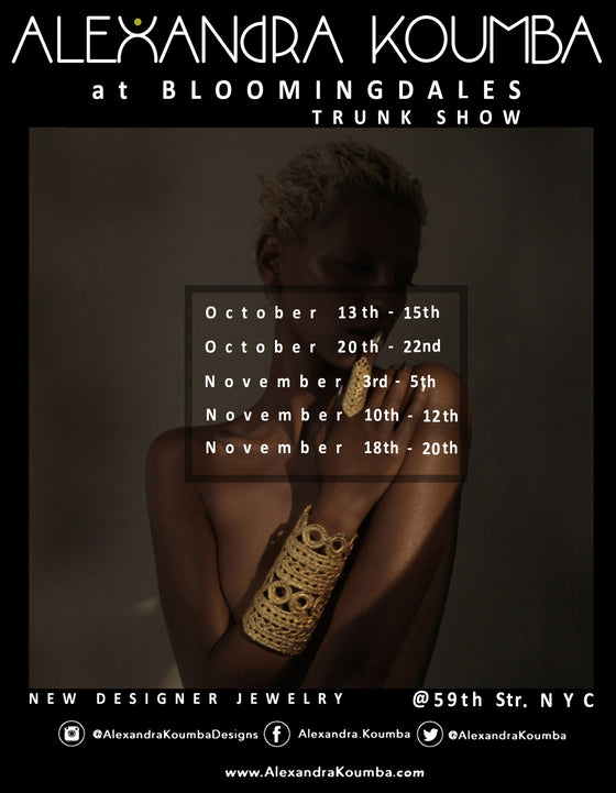 Alexandra Koumba at Bloomingdales Trunk Show