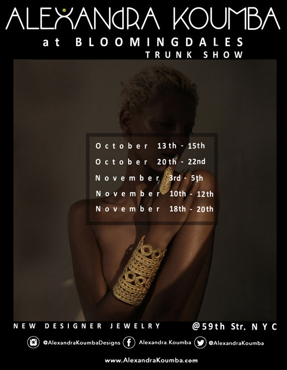 Alexandra Koumba at Bloomingdales Trunk Show