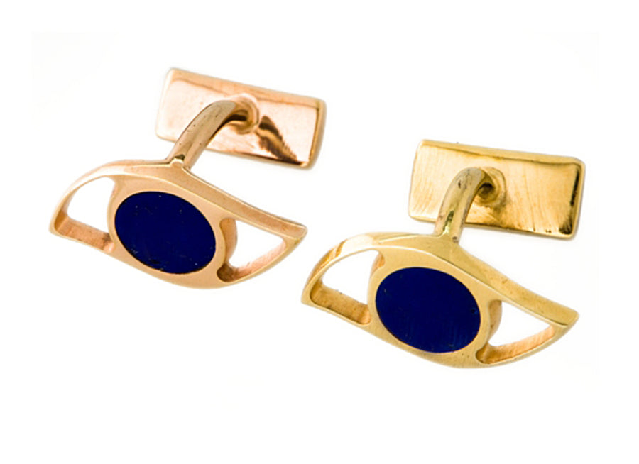 Eye Silver Cufflinks
