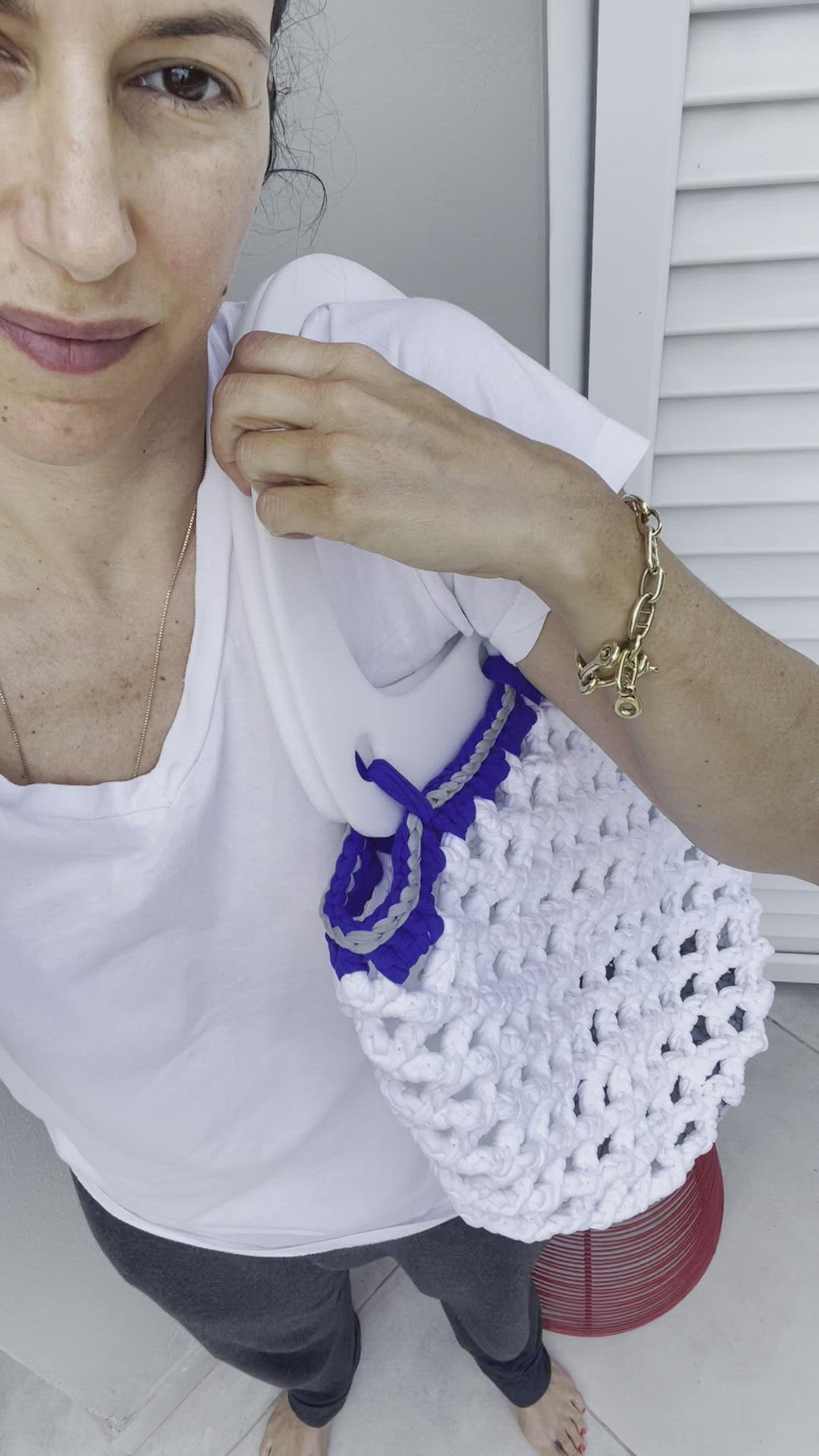 Fishnet daybag
