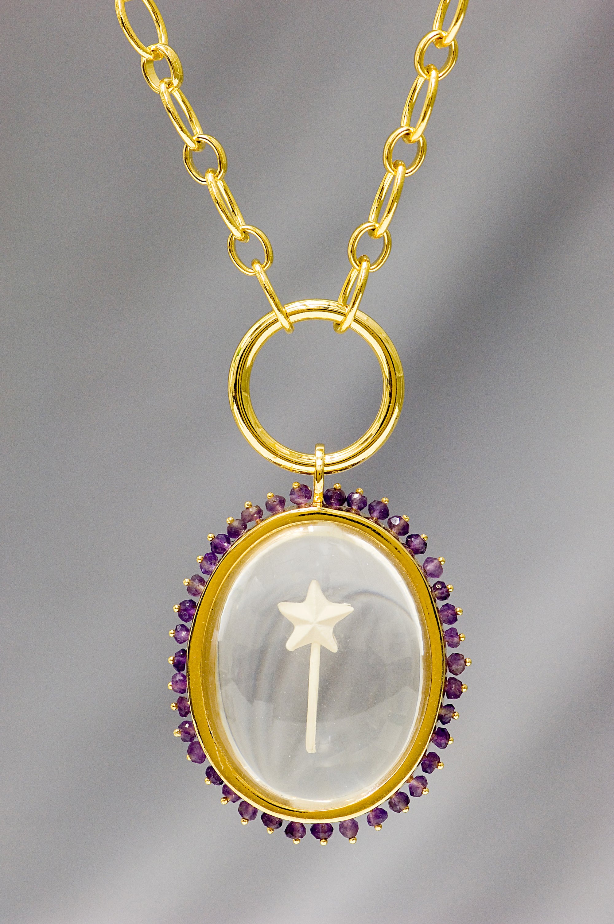 Angel fair with stones 