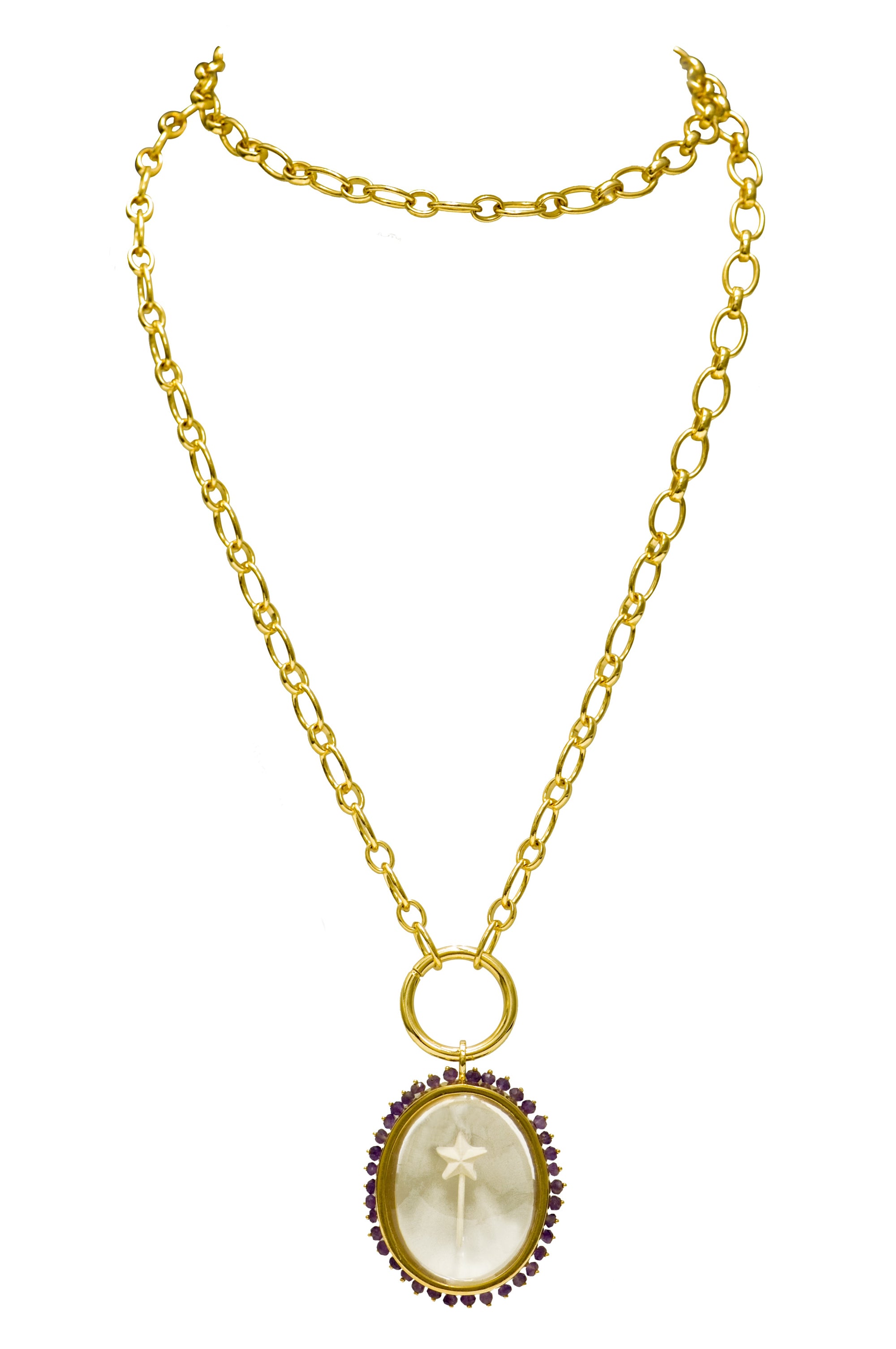 Angel Fairy wand with stones