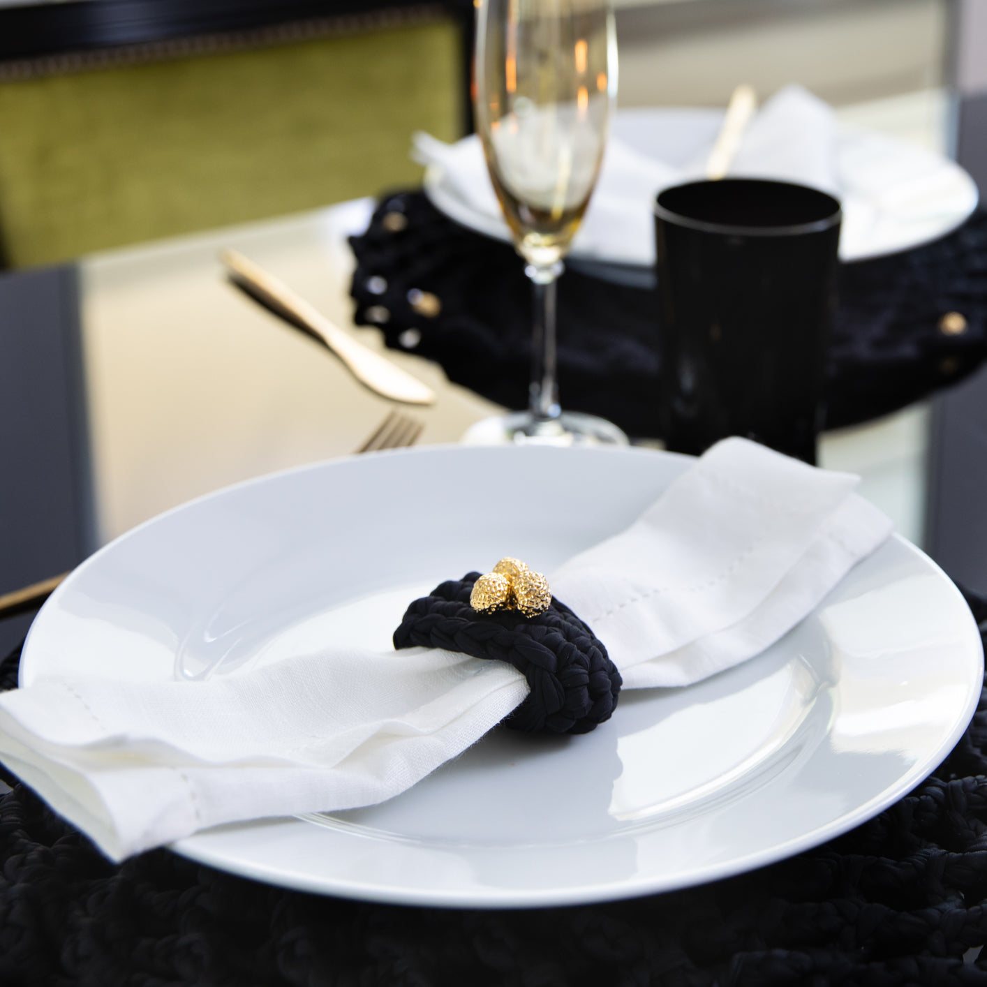 Netball flower placemat set of 4 designed by alexandra koumba