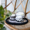 Flower Crochet tray designed by alexandra koumba