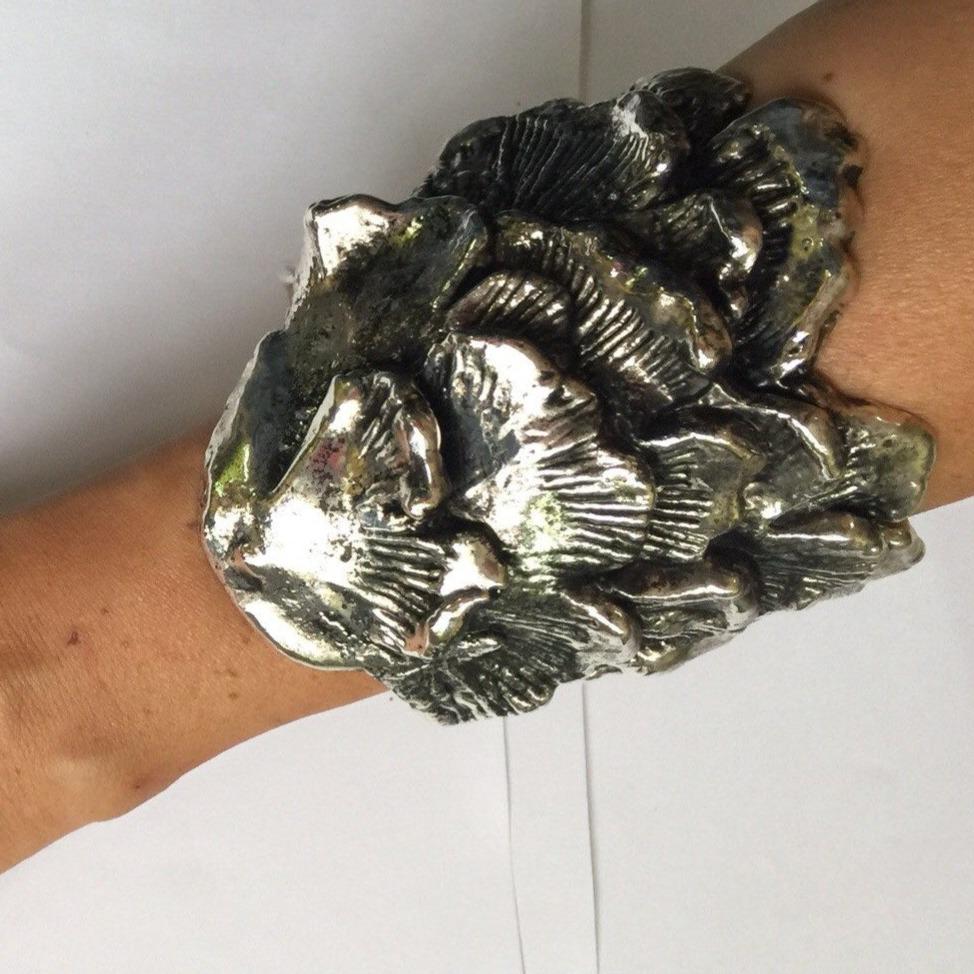 Seaweed cuff - Alexandra Koumba Designs