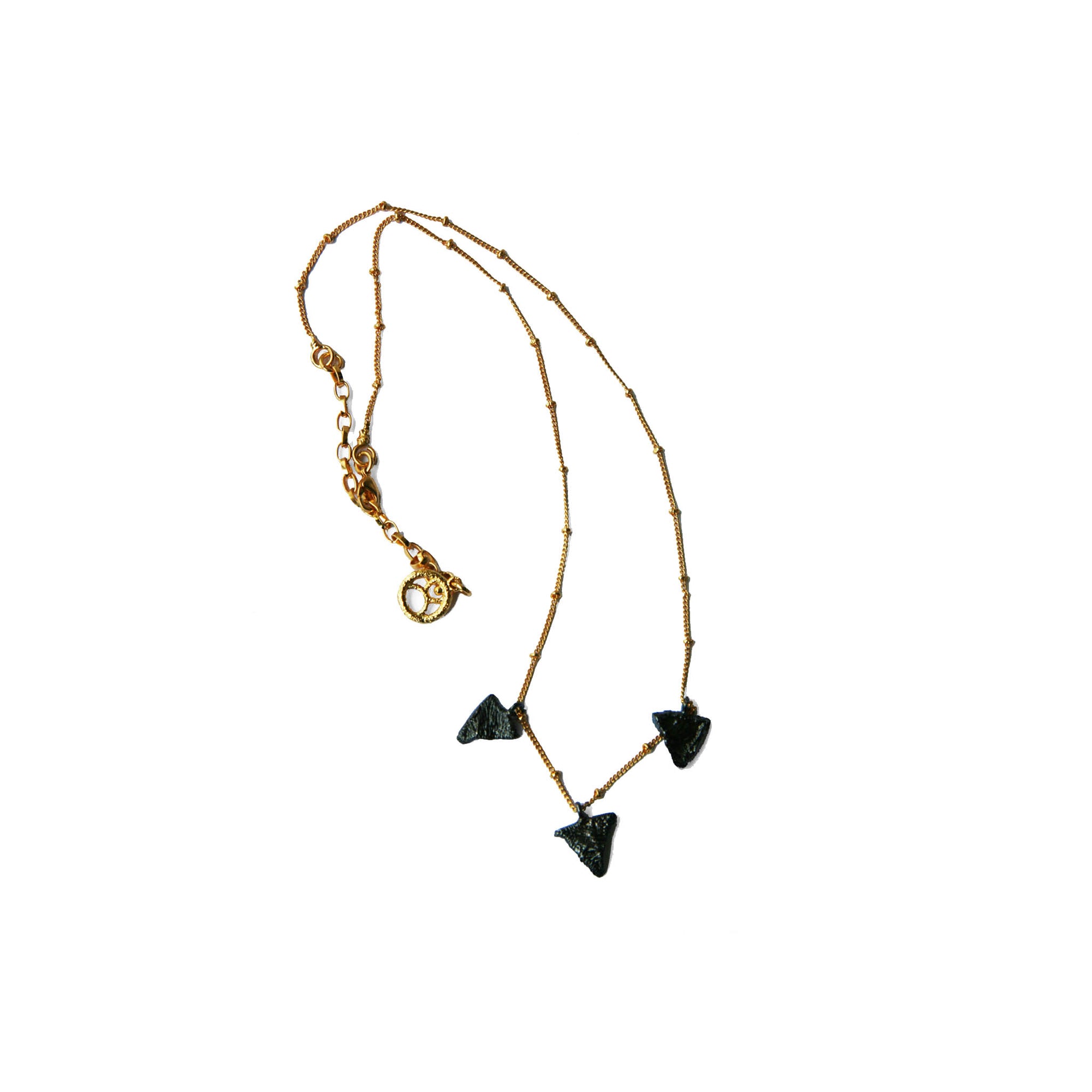 Tri Short Necklace - Alexandra Koumba Designs