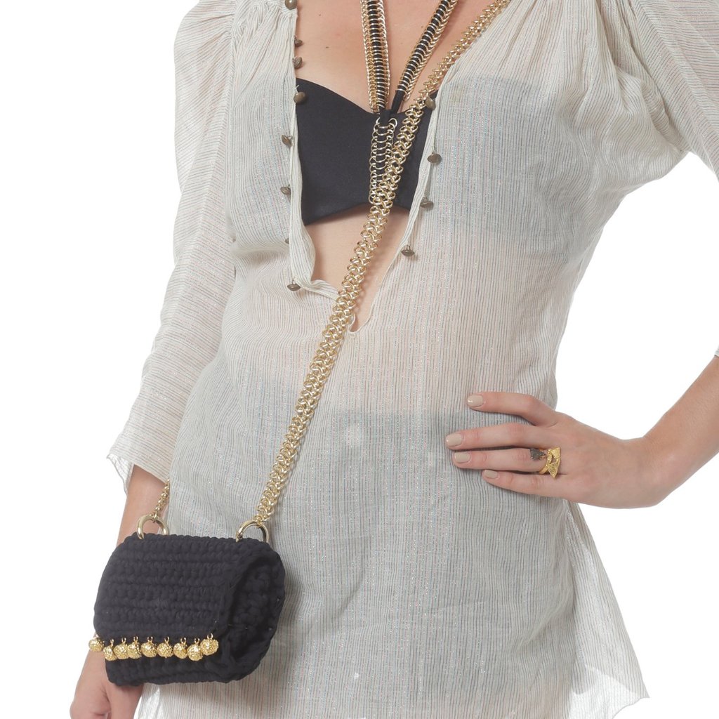 Mini Chi Netballs with Chain - Alexandra Koumba Designs