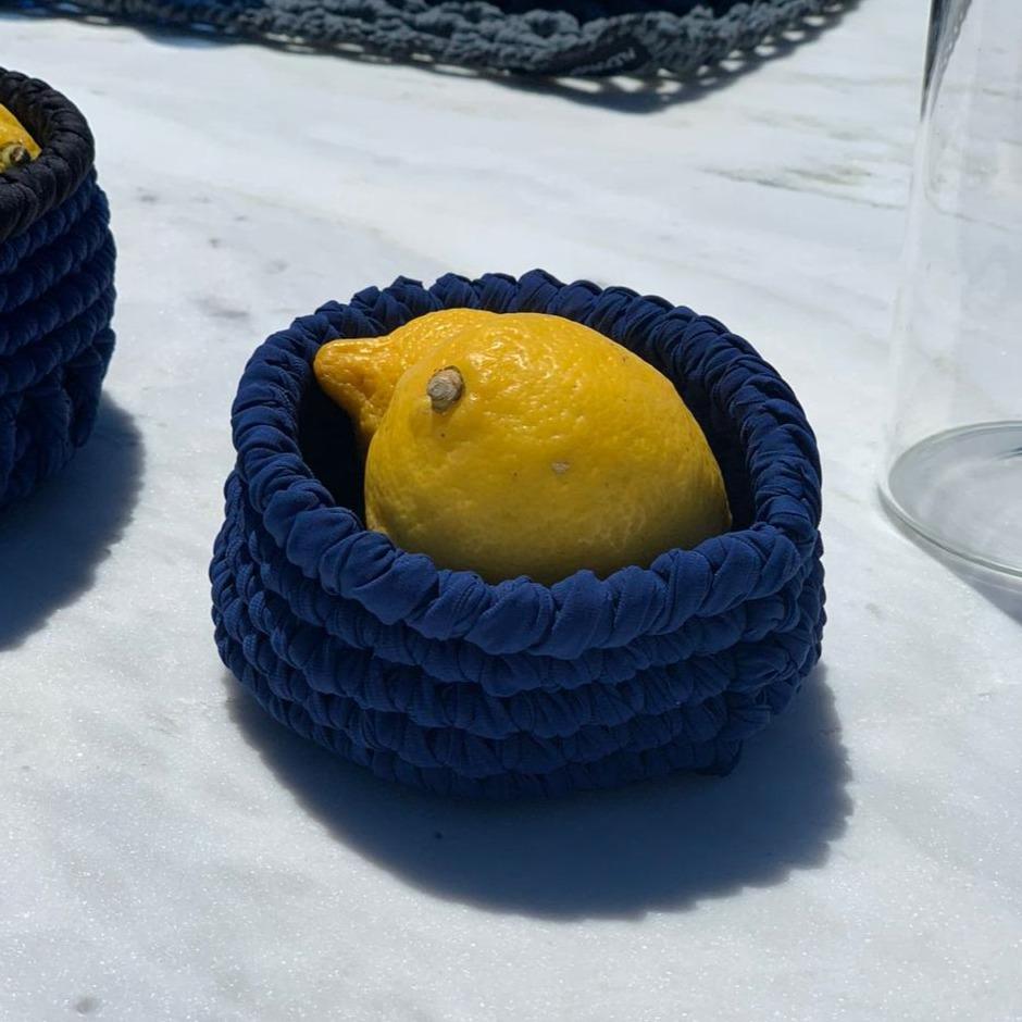 Ionian small basket/bottle holder designed by alexandra koumba