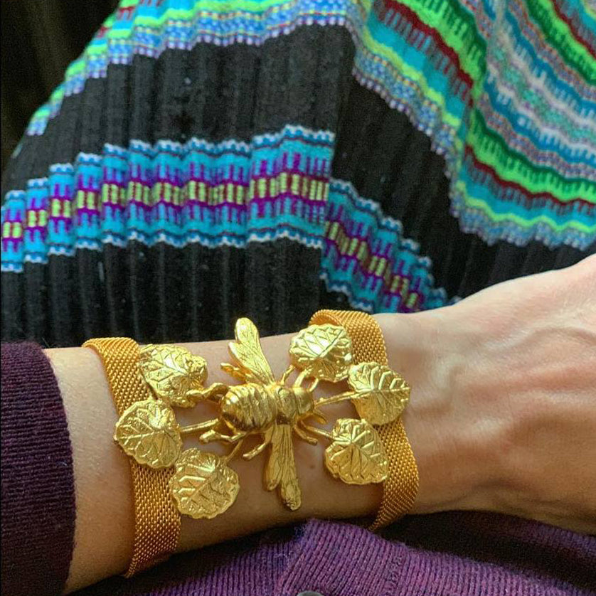 Botanica Abelia Cuff - Alexandra Koumba Designs