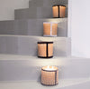 Wicker Candles designed by alexandra koumba