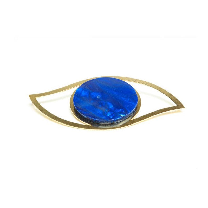 Eye Coaster with Lapis Stone