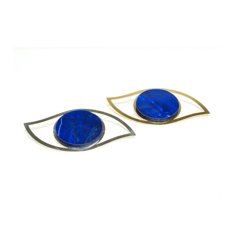 Eye Coaster with Lapis Stone