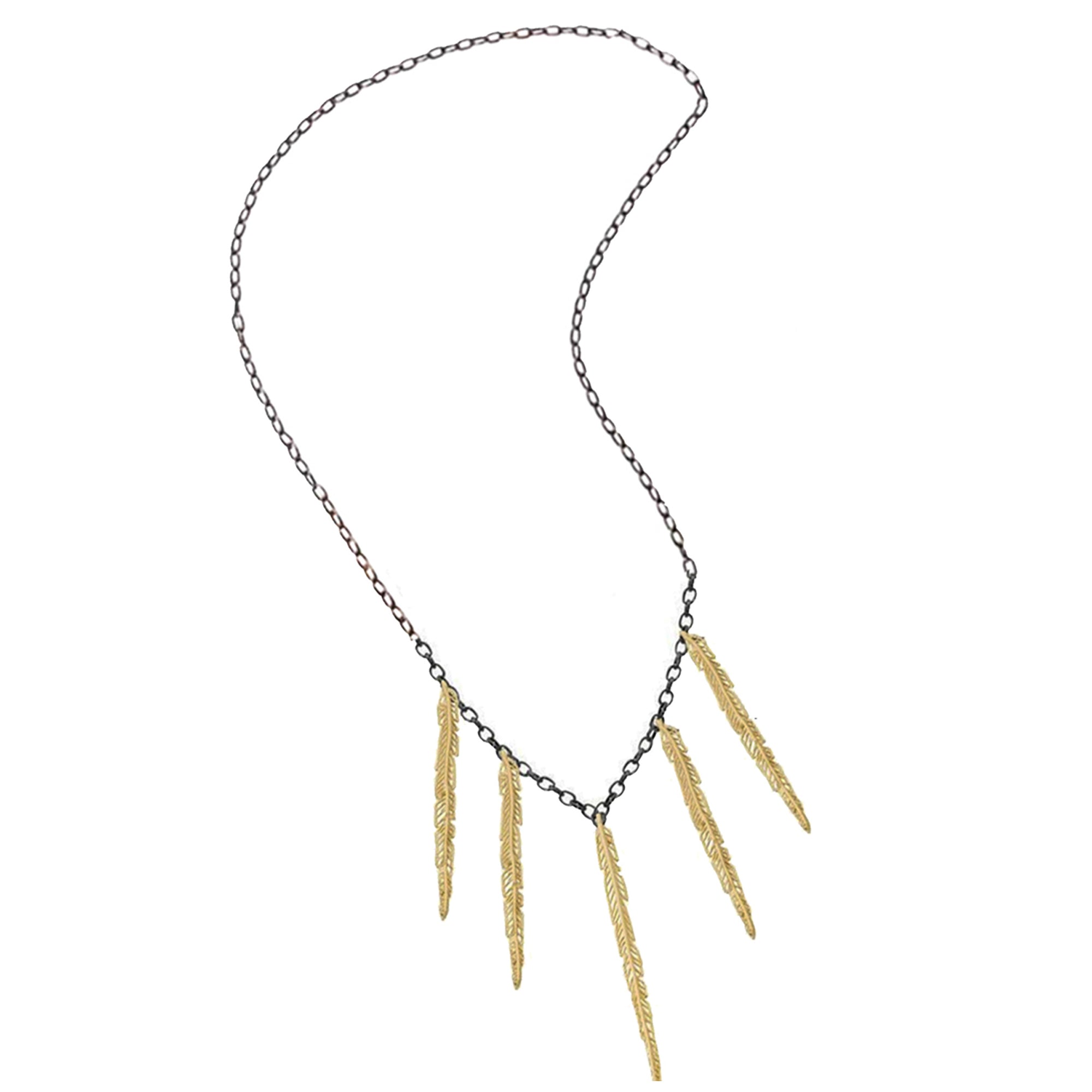 Feather Multi Pendant - Alexandra Koumba Designs