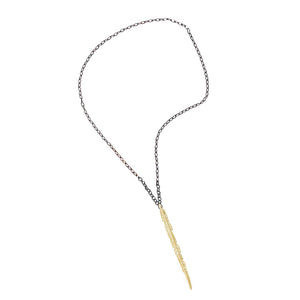 Feather Single Pendant - Alexandra Koumba Designs