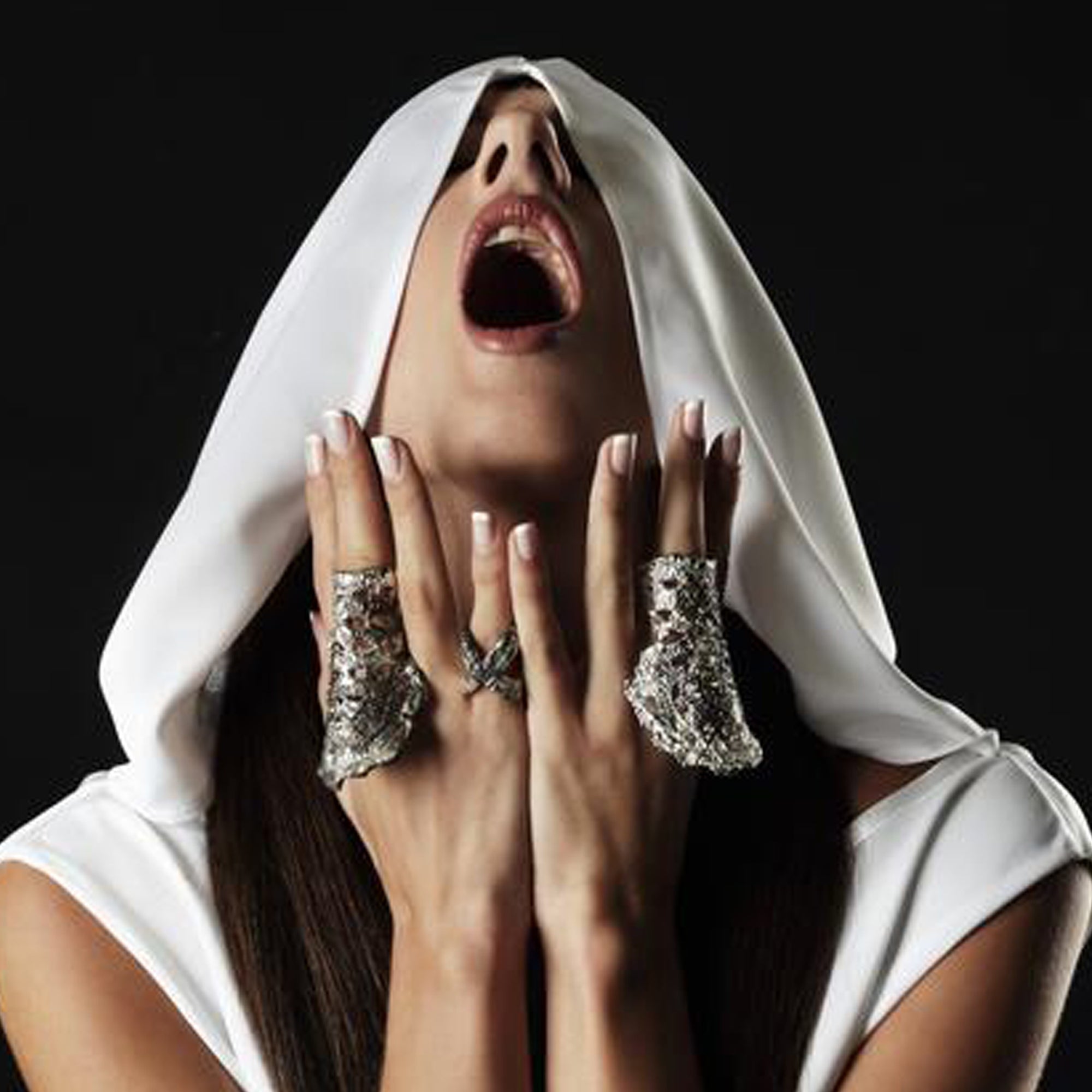 Guinevere Ring in Lace Crochet - Alexandra Koumba Designs