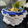 Multi Fishnet basket designed by alexandra koumba