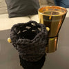 Fishnet Candle/Glass holder designed by alexandra koumba