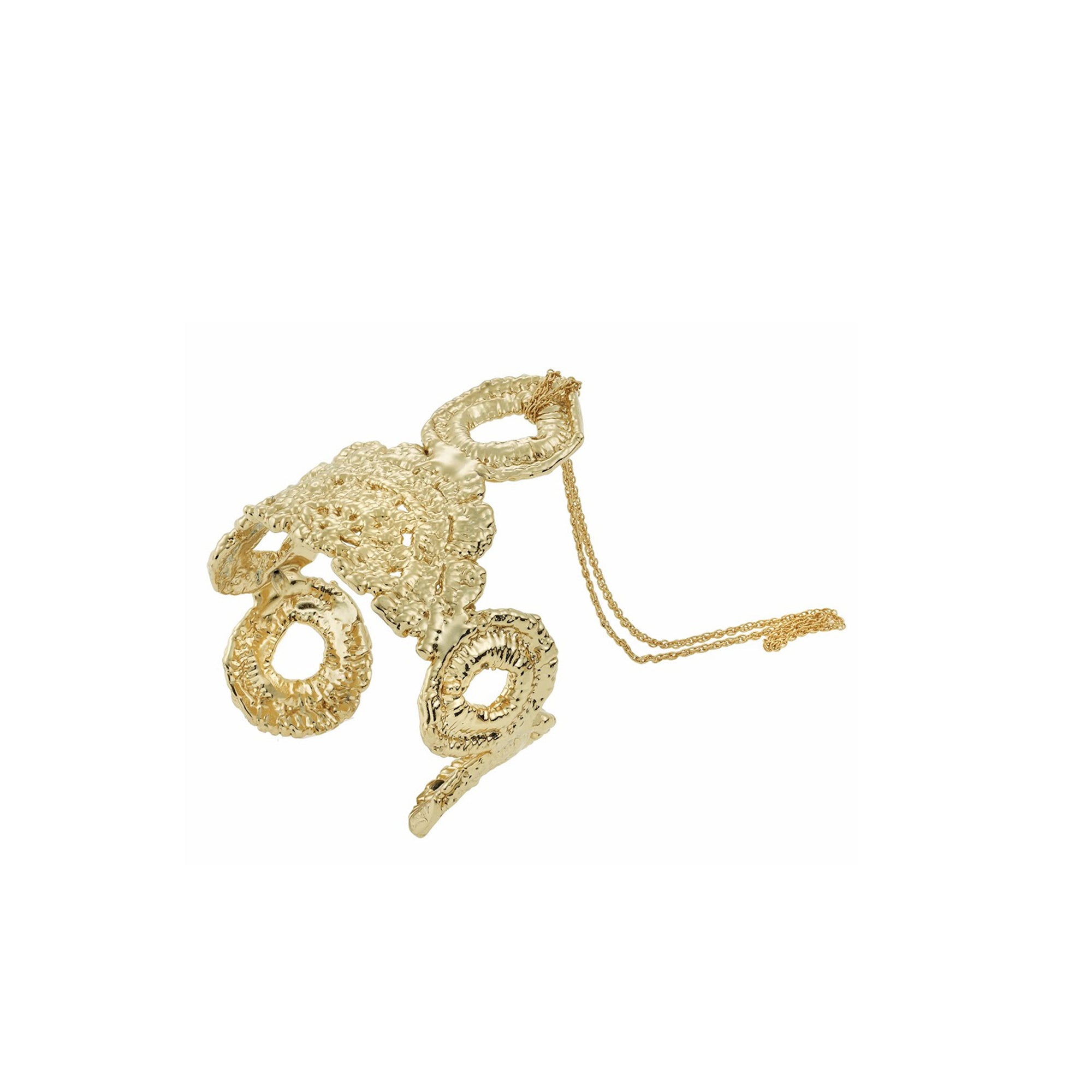 Isadora Handpiece in Lace Crochet - Alexandra Koumba Designs