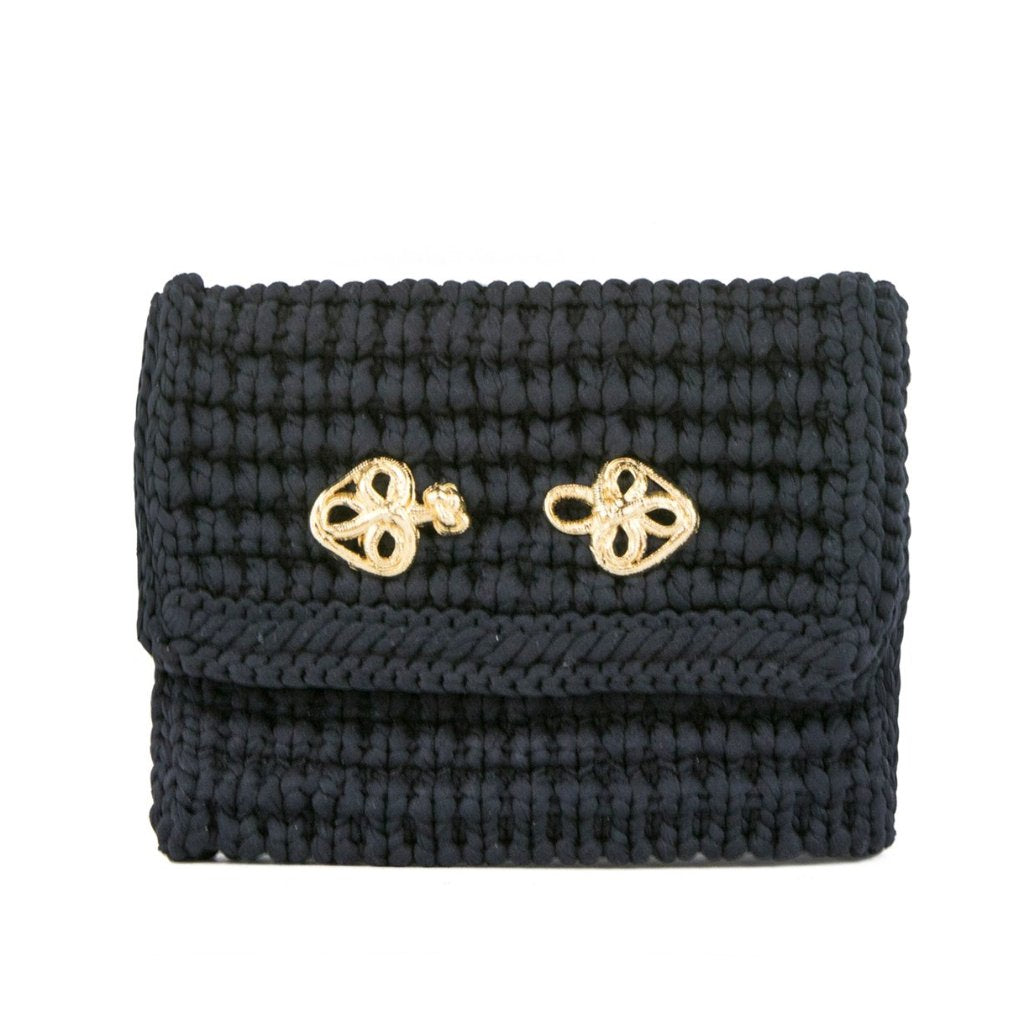 Knot Pouch with knots - "Taghari" - Alexandra Koumba Designs