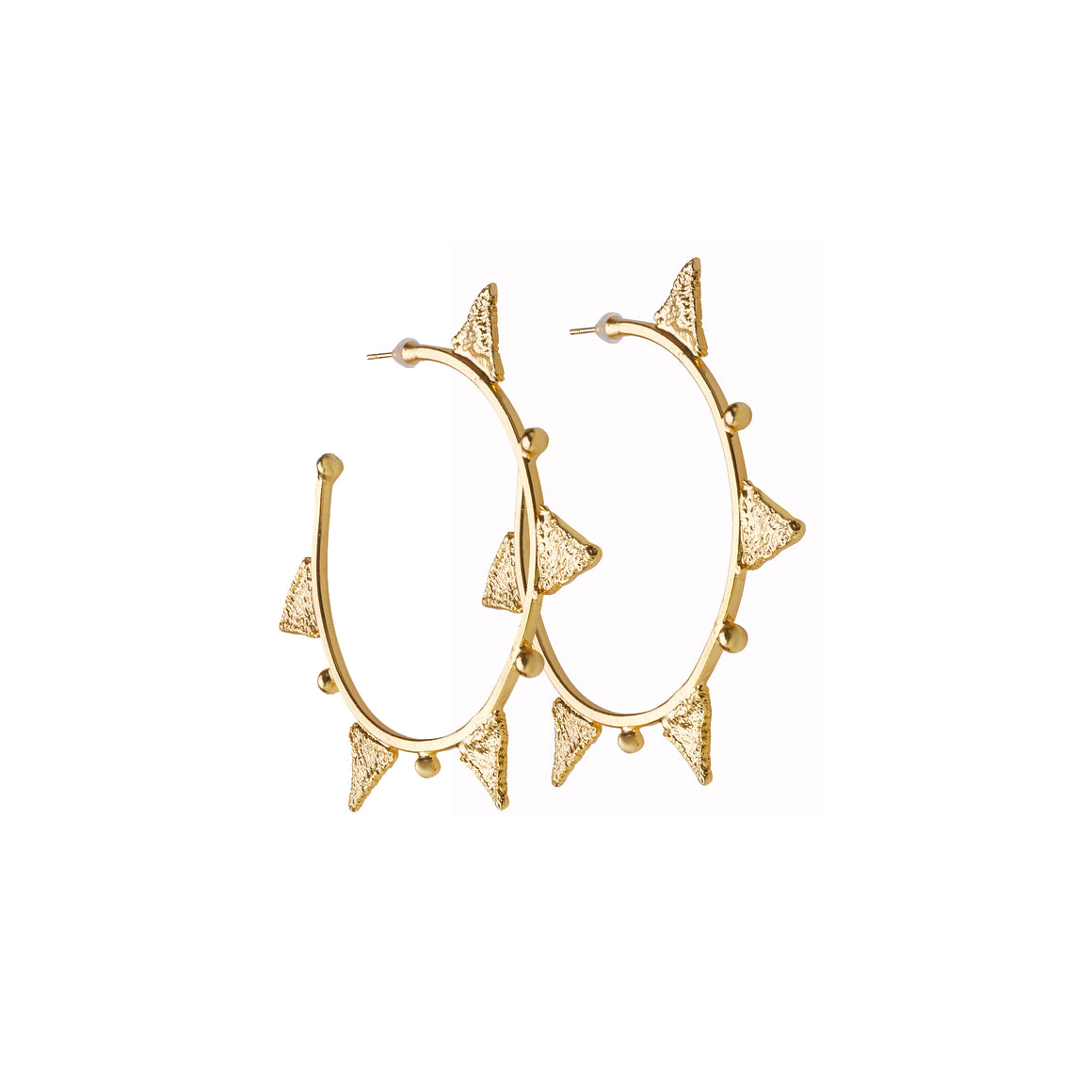 Tri Hoop Earrings - Alexandra Koumba Designs
