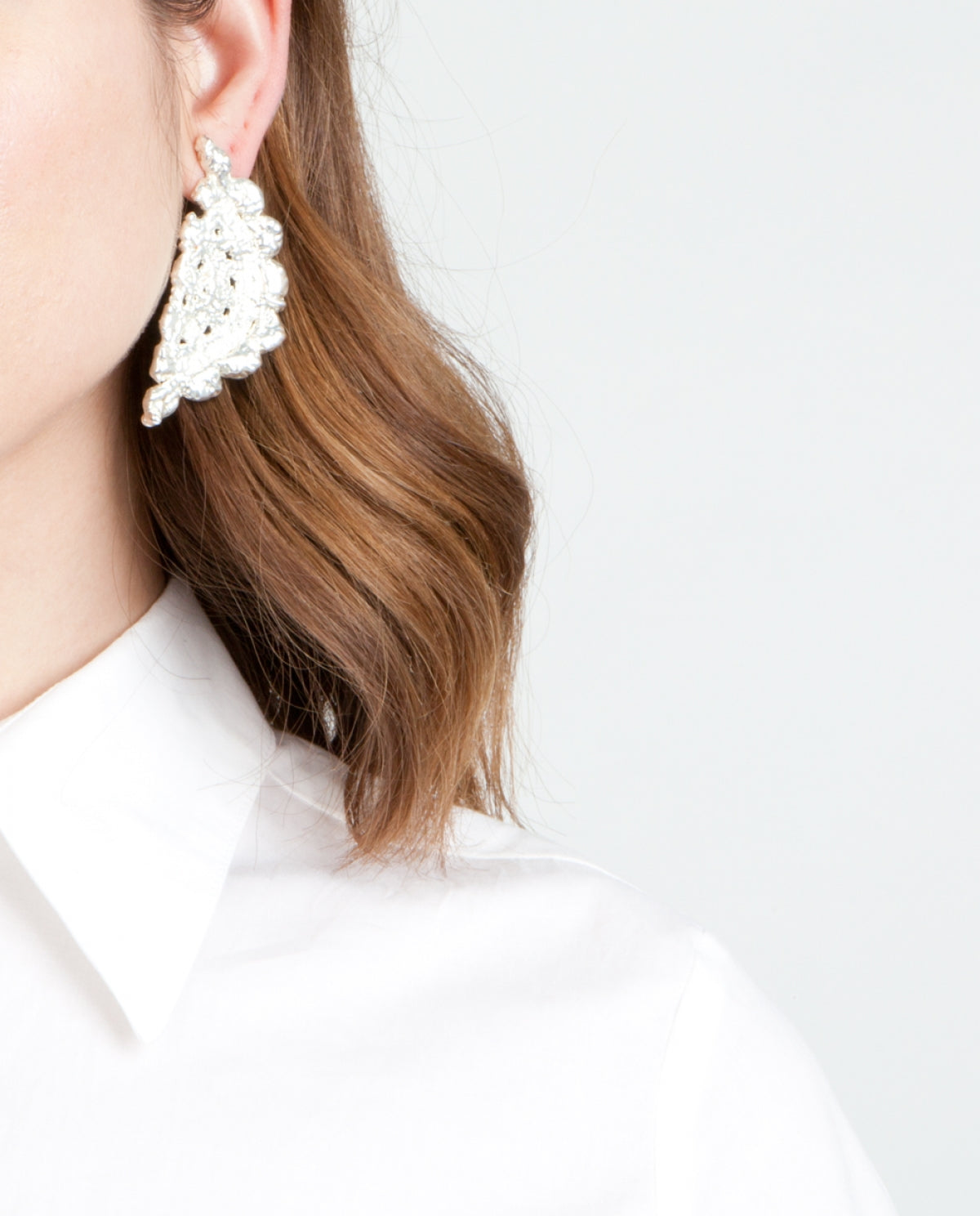 Randal Earrings in Lace Crochet - Alexandra Koumba Designs