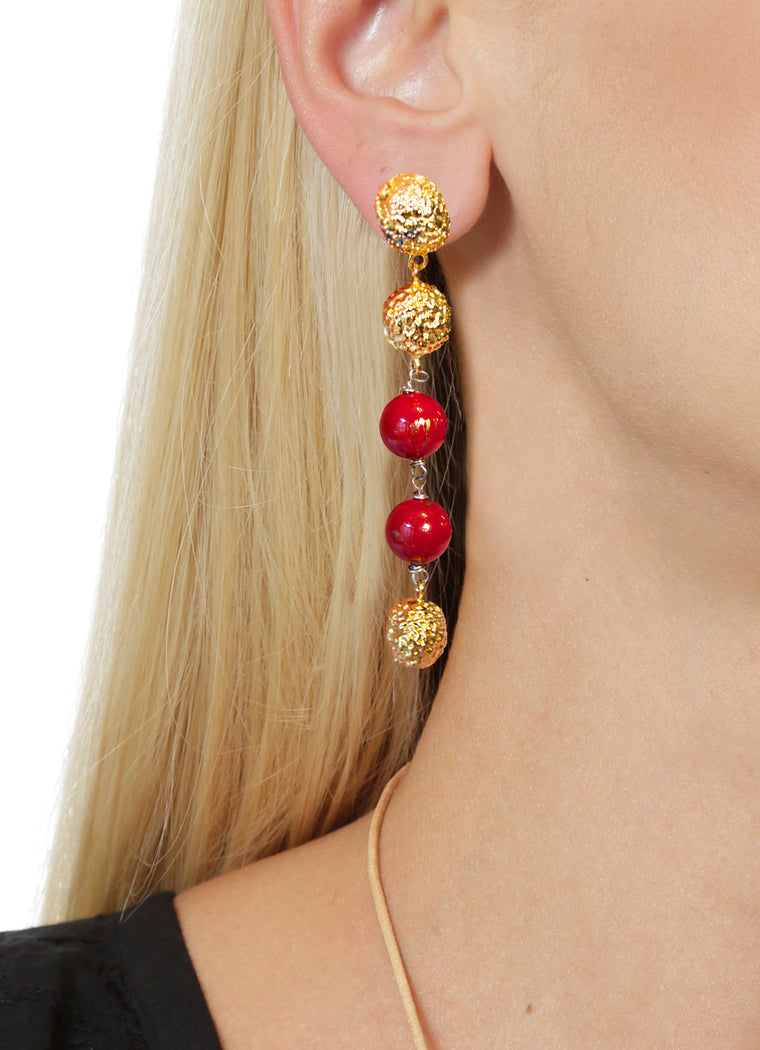 Seed Drop Earrings - Alexandra Koumba Designs