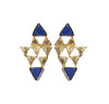 Try Pyramid Lapis Earring