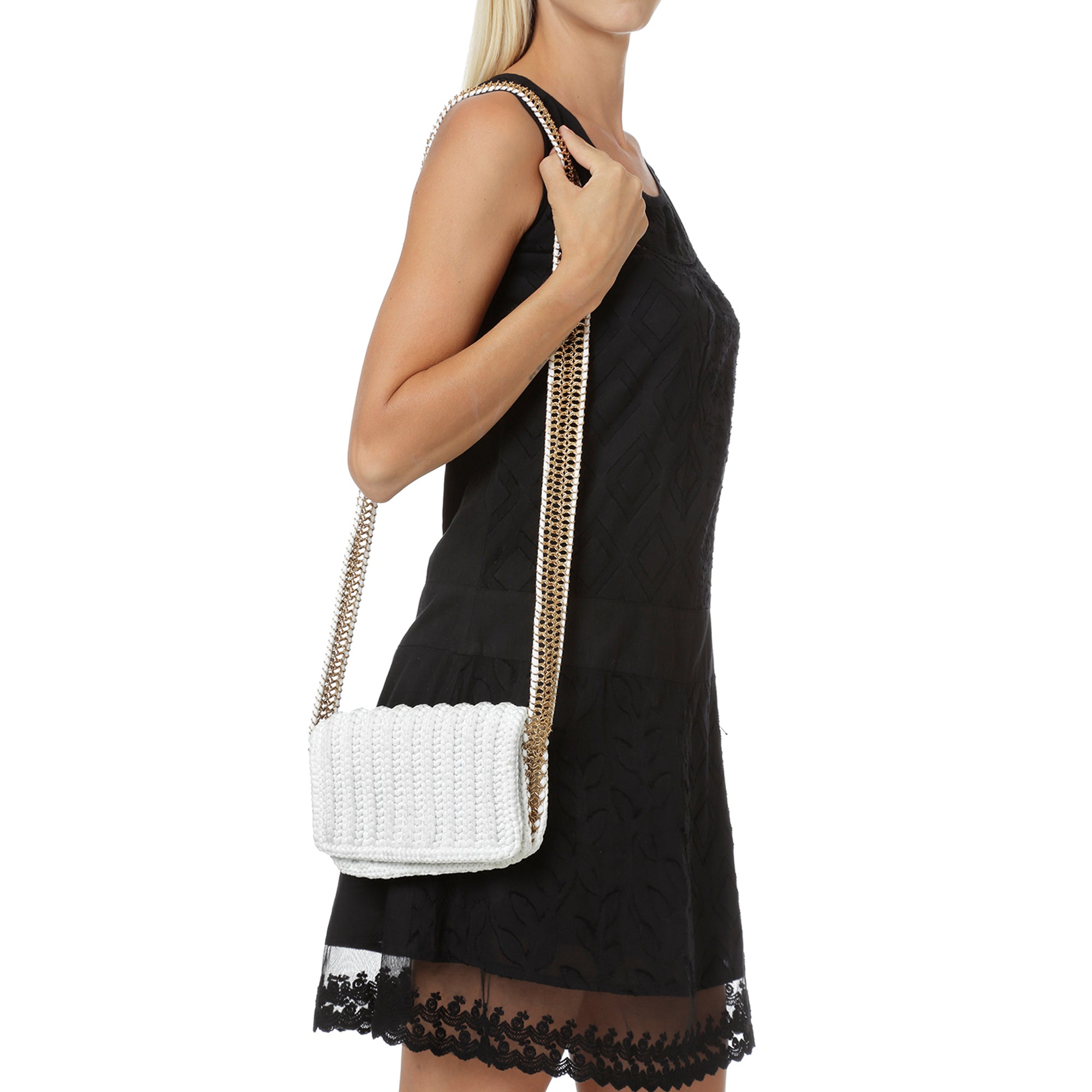 Crochet Signature Chain Handbag - Alexandra Koumba Designs