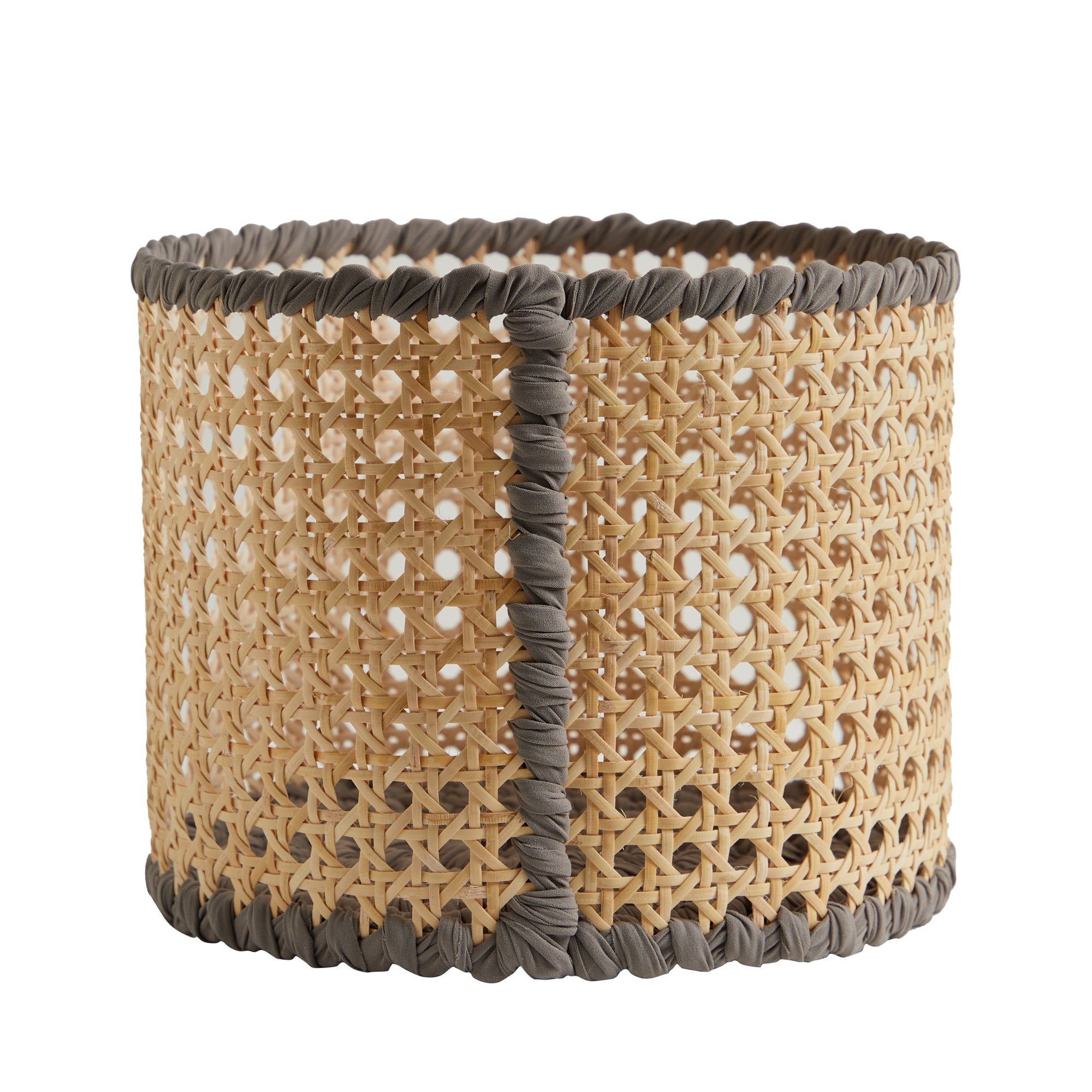 Wicker tall basket designed by alexandra koumba