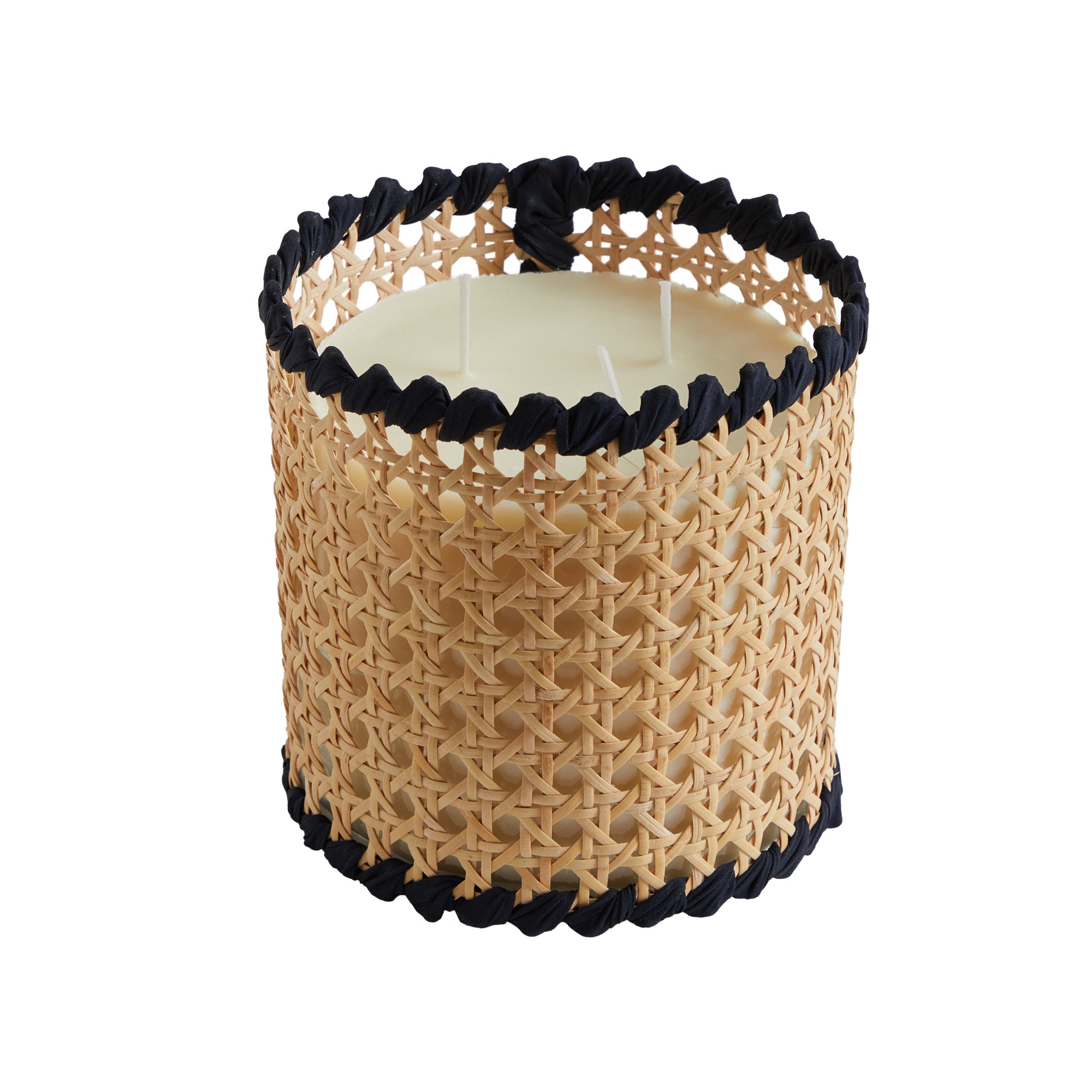 Wicker Candles designed by alexandra koumba