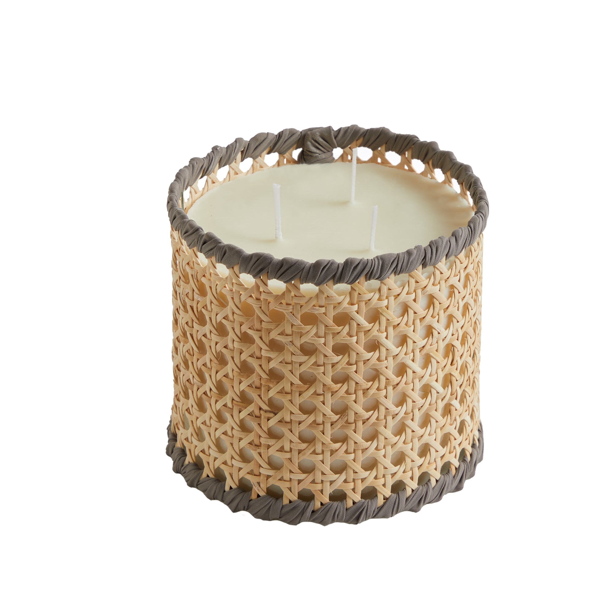 Wicker Candles designed by alexandra koumba