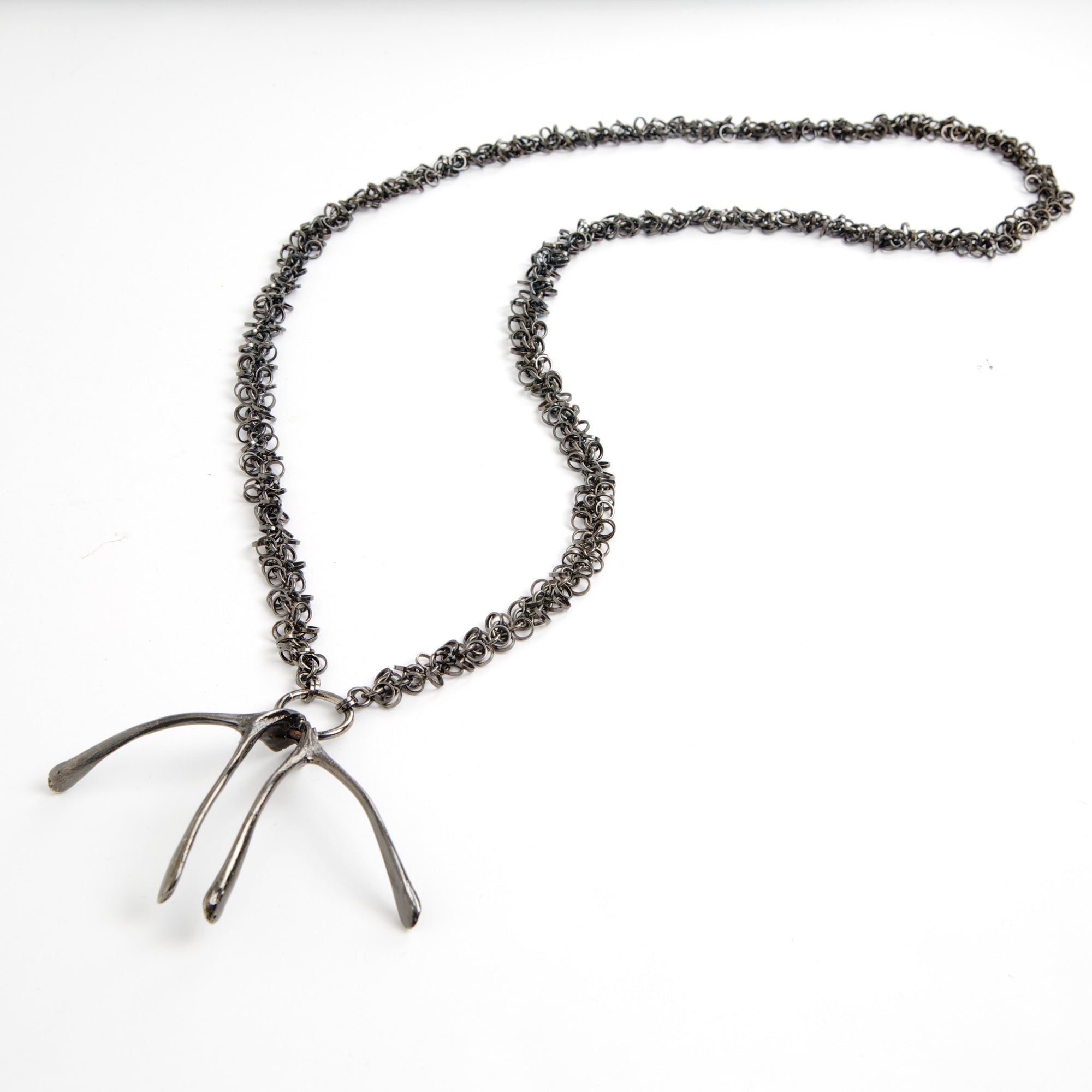 Wishbone Pendant - Alexandra Koumba Designs